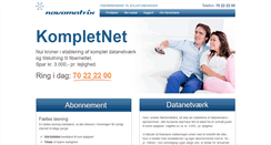 Desktop Screenshot of novomatrix.dk